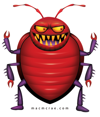 Bed Bug Cartoon Pictures